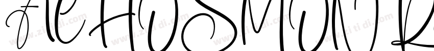 ACHOSMON Regular字体转换
